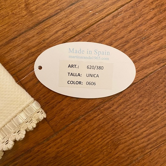 NWT Martin Aranda 1965 Ivory Lace Infant Christening Gown Dress - Picture 5 of 10